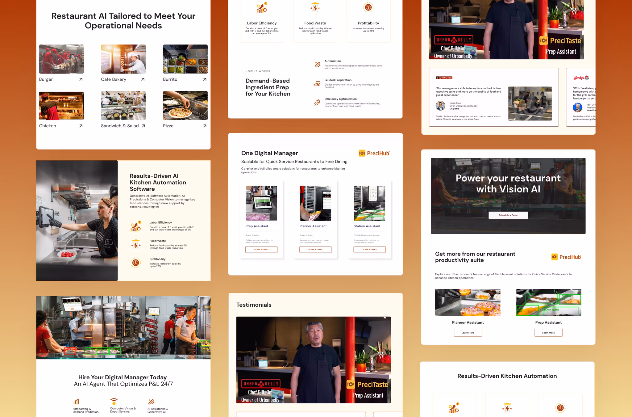 PreciTaste Key Solutions Visual